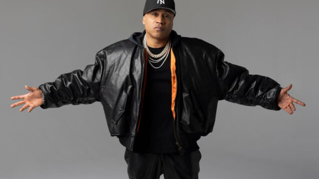 LL Cool J poseeraa kädet levällään. Legendaarinen suomalaisyhtye samplattuna rap-albumilla.