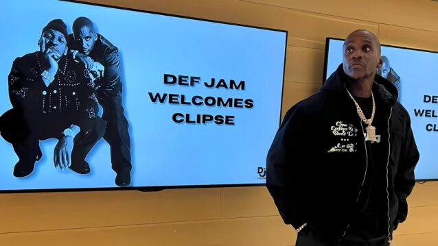 Malice näytön edessä. Clipse ja Def Jam yhdistävät voimansa.