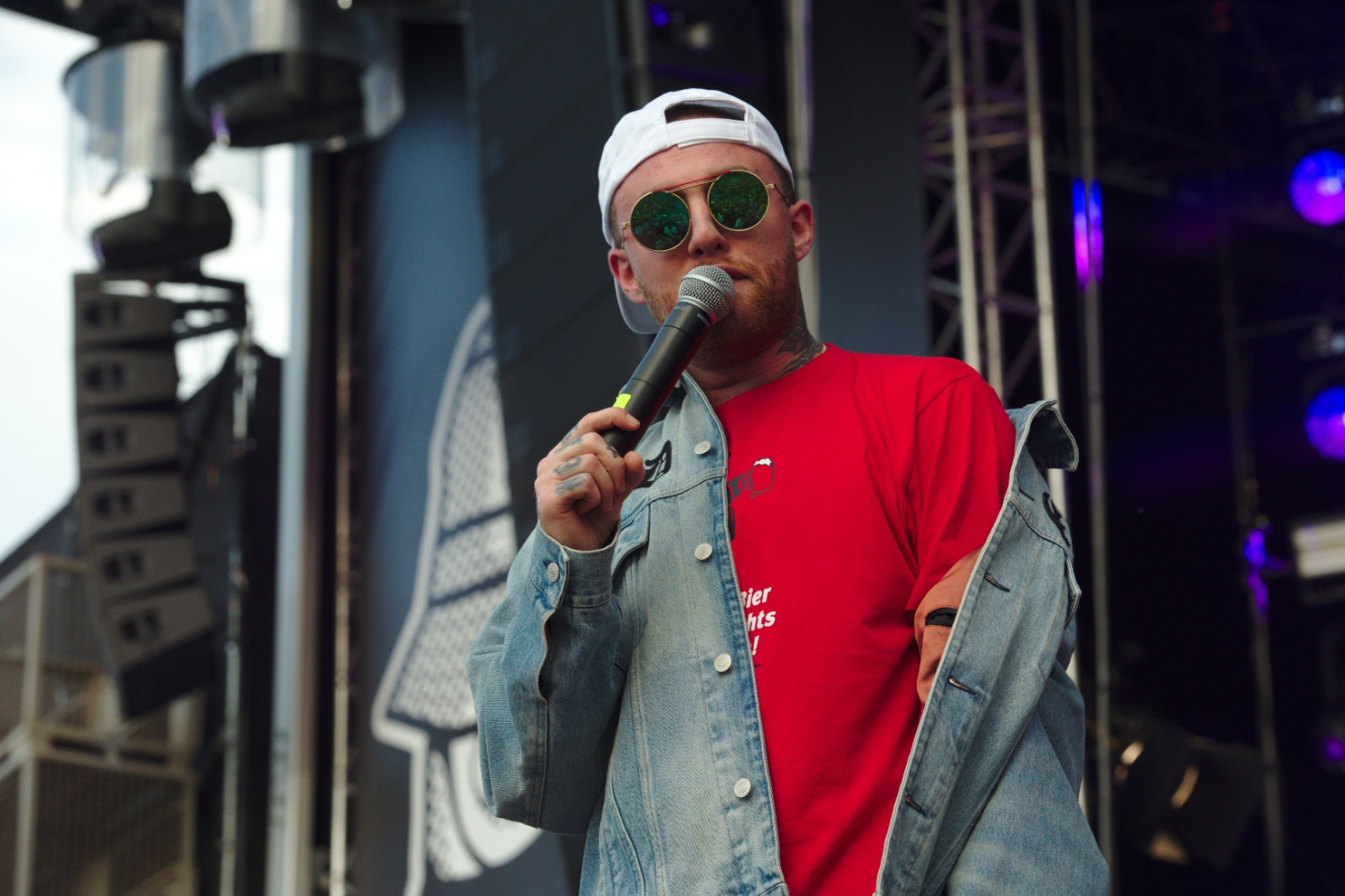 Mac Miller esiintymässä Splash! Festivalilla 2017. Mac Millerin julkaisematon albumi saapuu pian.