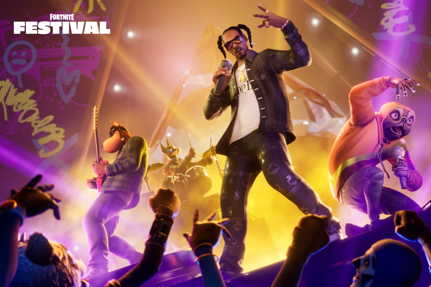 Snoop Dogg Fortnite-pelissä. West Coast kohtaa Fortniten.