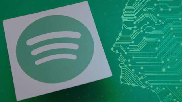 Spotify vs. AI. Spotify täyttää soittolistat halpamusiikilla.