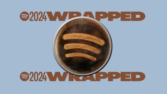 Spotify Wrapped 2024 -logo. Spotify Wrapped 2024 saapui