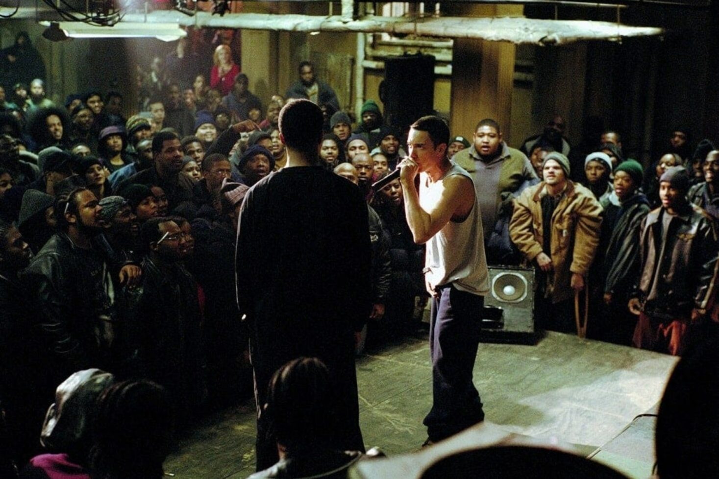 8 Mile -rap-battle: Papa Doc vs. B-Rabbit